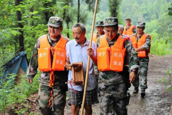 四川省蓬溪县：真抓实备，提升民兵抢险救灾能力